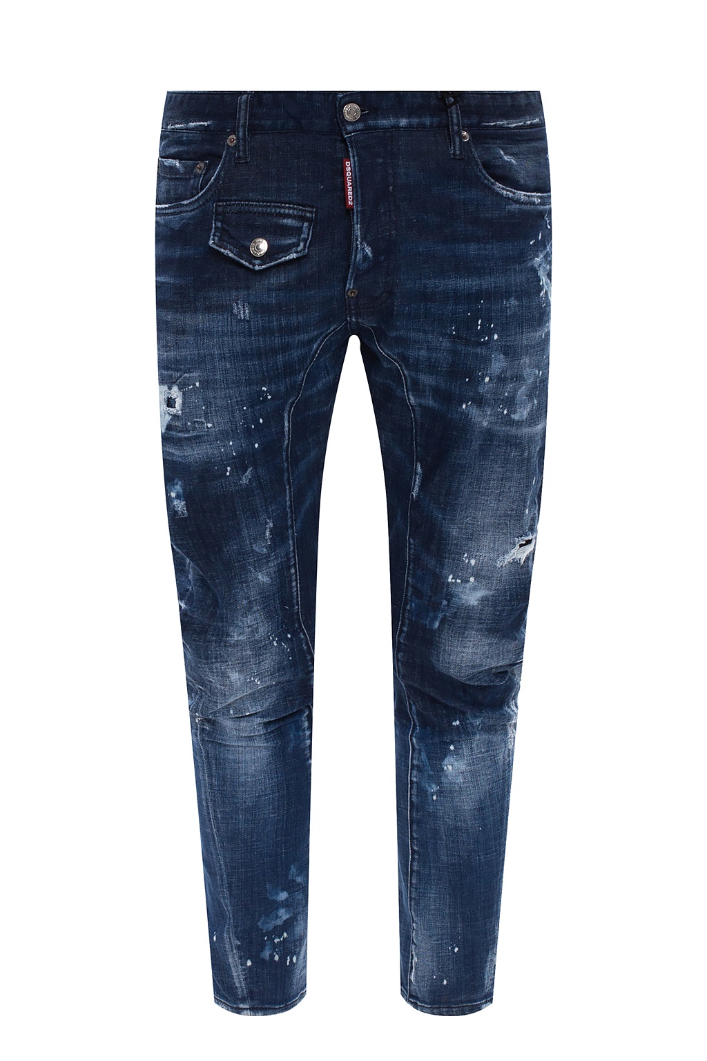 Dsquared2 'Tidy Biker Jean' raw-cut jeans | Men's Clothing | IetpShops
